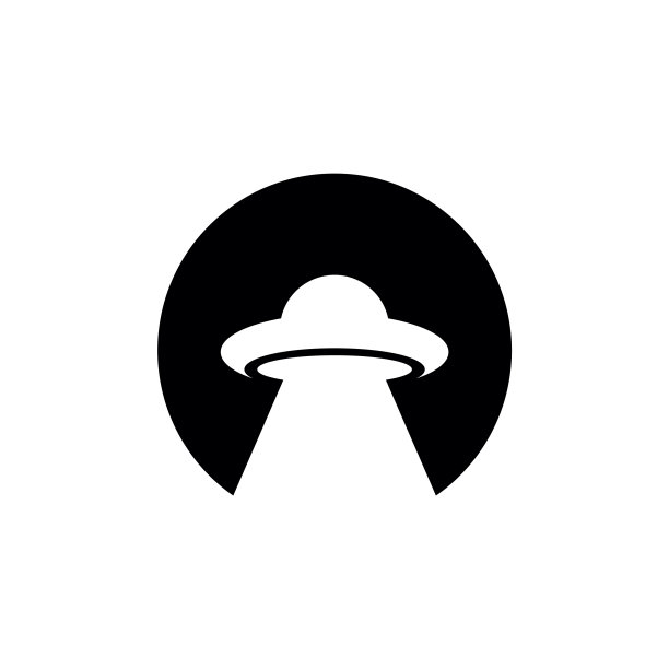 不明飞行物图标标志设计模板图片下载