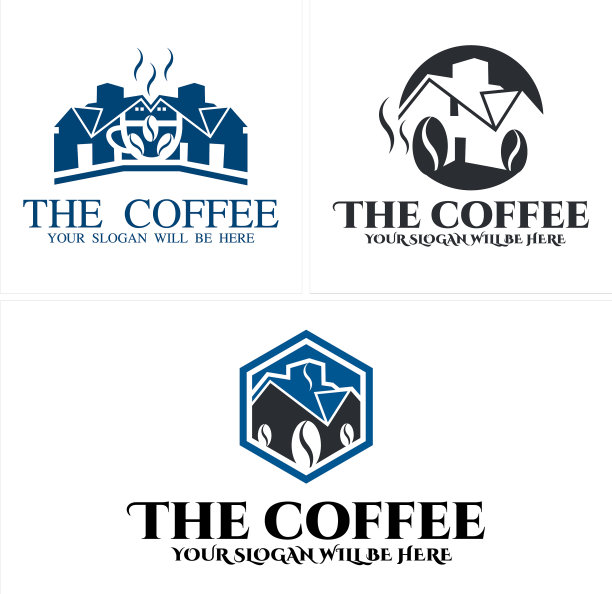餐厅咖啡厅logo设计图片下载