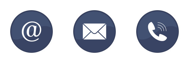 联系人图标。网页设计。插图。图片下载