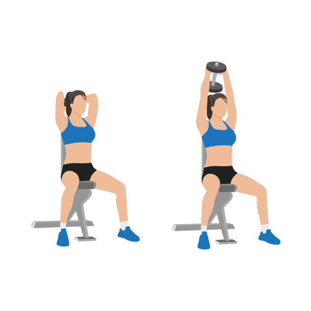 女子做坐姿练习平面艺术图片下载