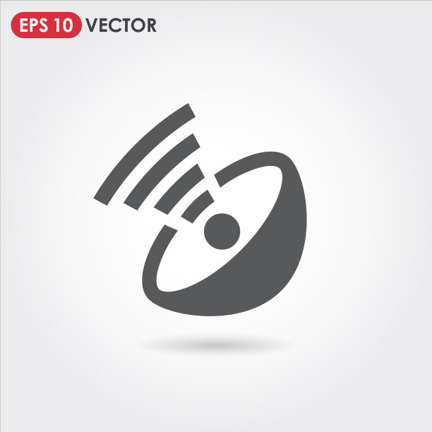 卫星底片单图标图片下载