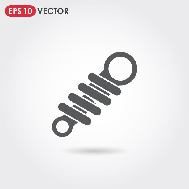 减震器单图标图片下载