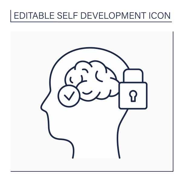 心理条件反射线图标图片下载