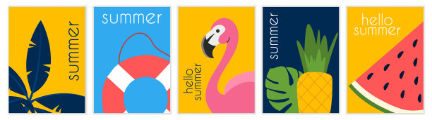 一套夏日照片图片下载