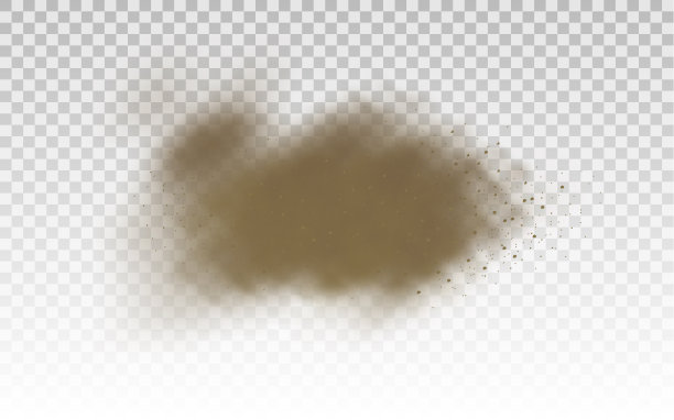 飞沙、棕尘云、风、沙暴。图片下载