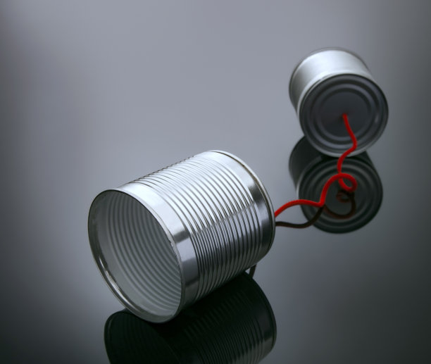 罐头里的电话玩具图片下载