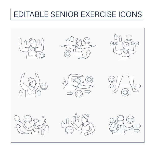 高级运动线图标设置图片下载