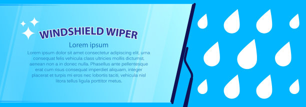 刷和清洁汽车挡风玻璃。清洗产品的概念，丝网清洗，抛光，防雨纳米涂层图片下载