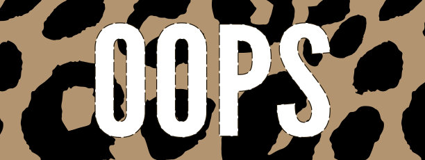 标语哦，不好意思，图形豹纹时尚图片下载