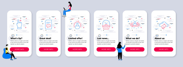 一组技术图标，如注释图片下载