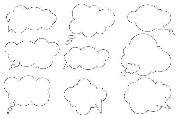 黑色语音云图标设置通信图片下载