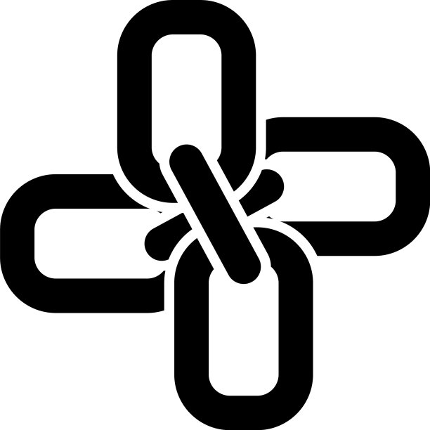 链图标设计模板隔离图片下载