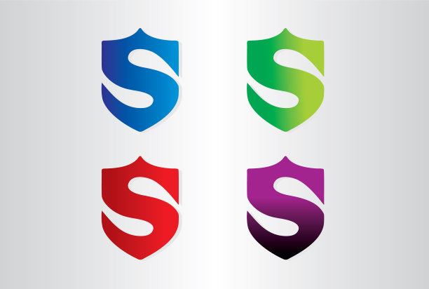 S标志设计，具有现代时尚创意图片下载