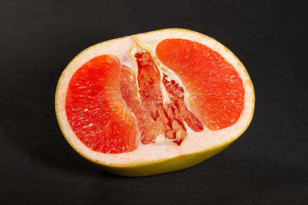 黄色的柚子图片下载