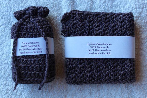 肥皂袋自己钩针编织图片下载