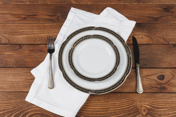 漂亮的桌子从上面的木桌图片下载