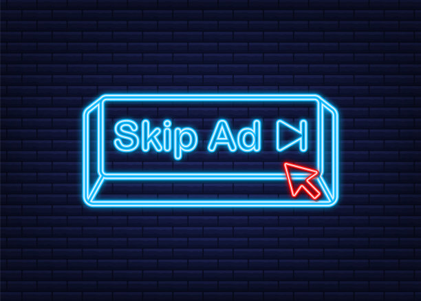 跳过广告网页上隔离的白色图标图片下载