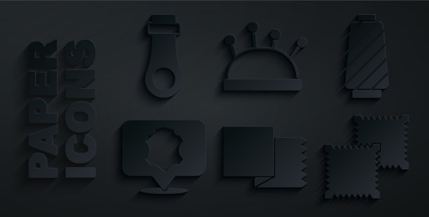 将纺织物卷线固定在线轴上图片下载