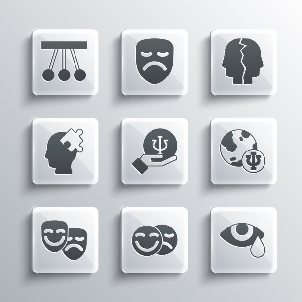 集喜剧和悲剧面具泪哭眼图片下载