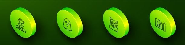 设置等距线僵尸面具鬼猫和图片下载