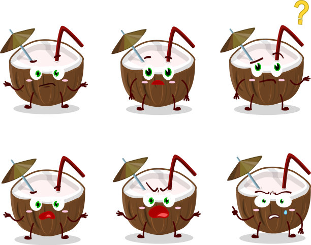 椰汁卡通人物用什么图片下载