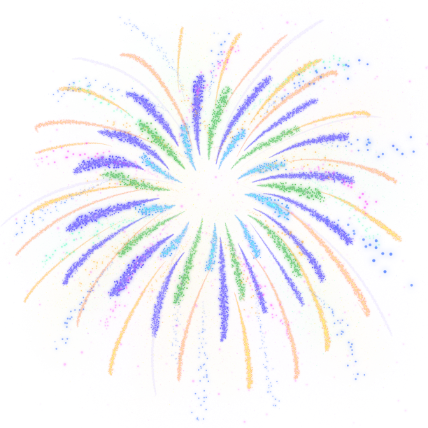 烟花国庆节素材图片