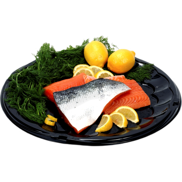 一碟三文鱼图片下载