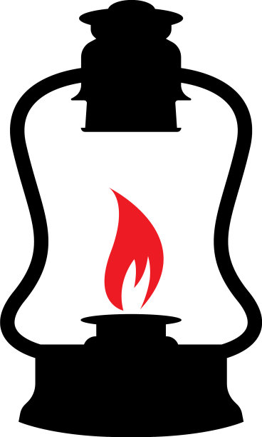 灯笼火灯图标设计模板图片下载