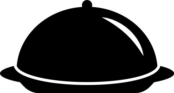 钟形食品盖图标设计模板图片下载