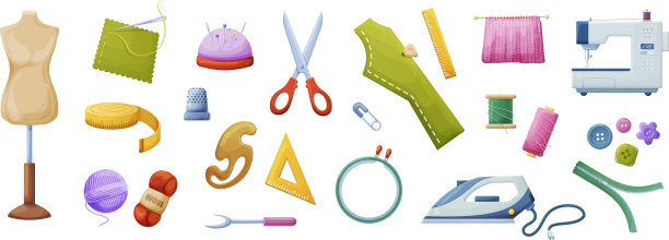 针线活工具套装，适合手工爱好图片下载