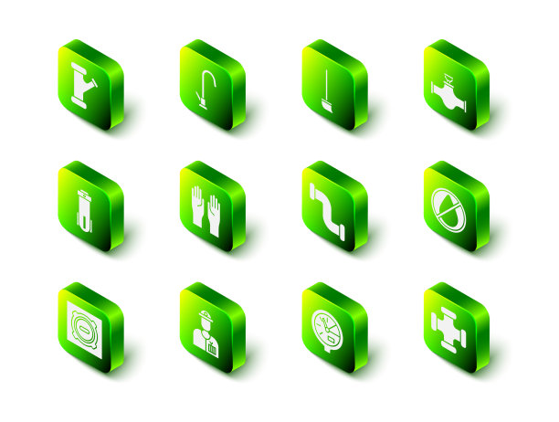 设置水龙头拖把工业管道和阀门下降图片下载