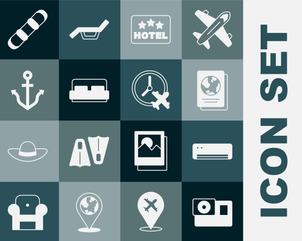 设置行动摄像机，空调护照图片下载