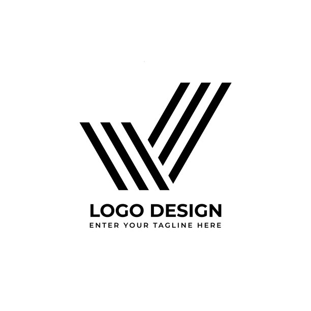 抽象标志创意企业标志设计图片下载