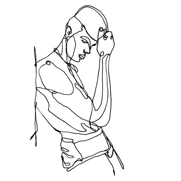 一个肌肉发达的年轻人图片下载