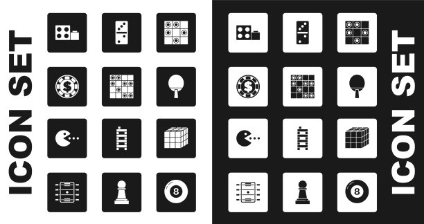 设置棋盘游戏的跳棋赌场筹码图片下载