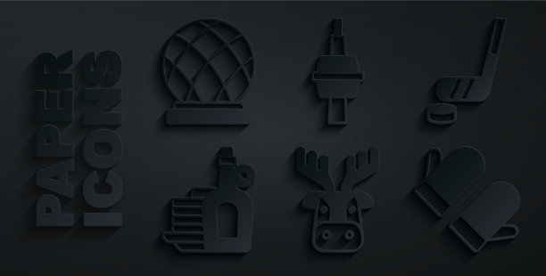 用鹿角装鹿头冰球棍和图片下载