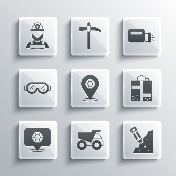 设置矿用自卸车施工手提钻图片下载