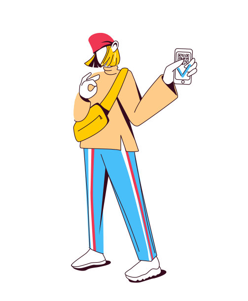 现代时尚女孩展示智能手机图片下载