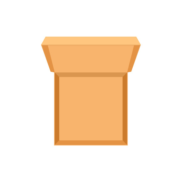 空开披萨盒。顶视图的图标图片下载