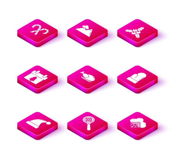 设置圣诞老人帽子放大镜图片下载