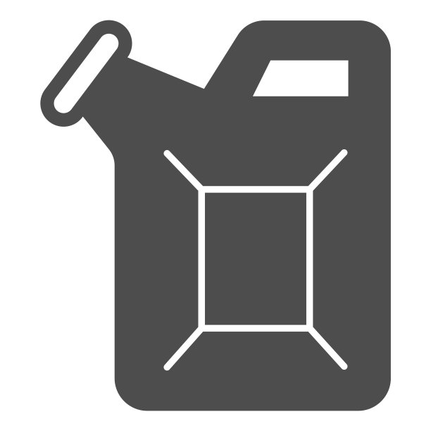 汽油桶图标：石油工业概念图片下载