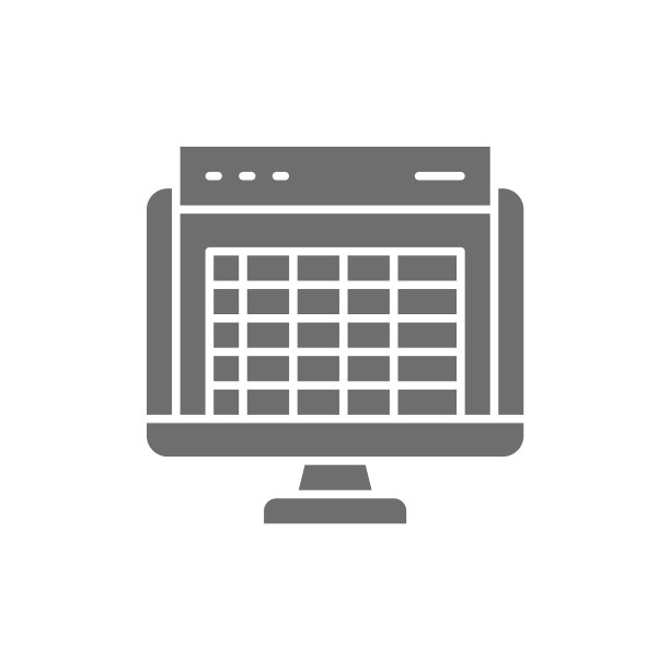 电子表格电脑屏幕财务会计图片下载