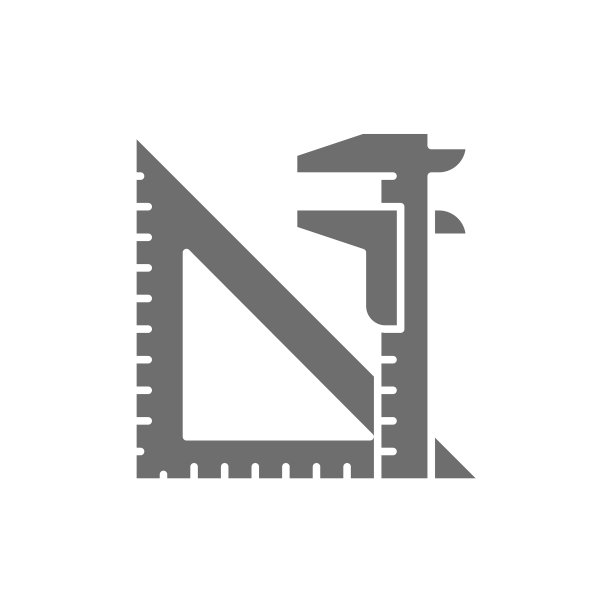 工程工具分键和三角尺图片下载