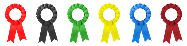德国白色背景上的6枚奖牌和政颜色图片下载