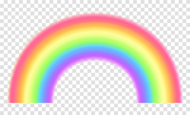 幻想彩虹的背景魔法的天空图片下载