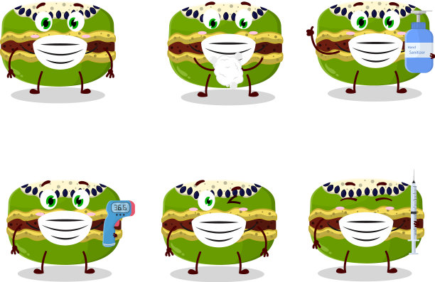 一幅奇异马卡龙卡通设计风格的图片图片下载