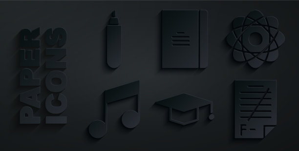 定分帽原子音乐音符音调考试图片下载