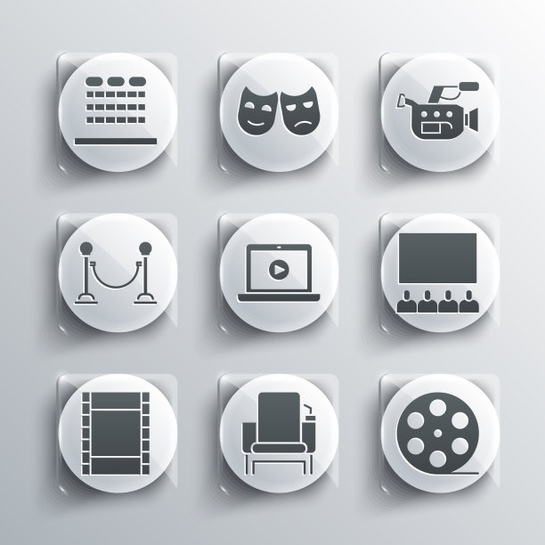 设置电影院椅，电影卷轴礼堂用图片下载