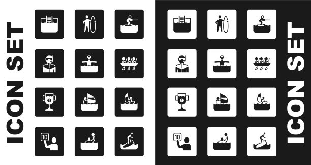 设置滑水男子体操潜水服图片下载