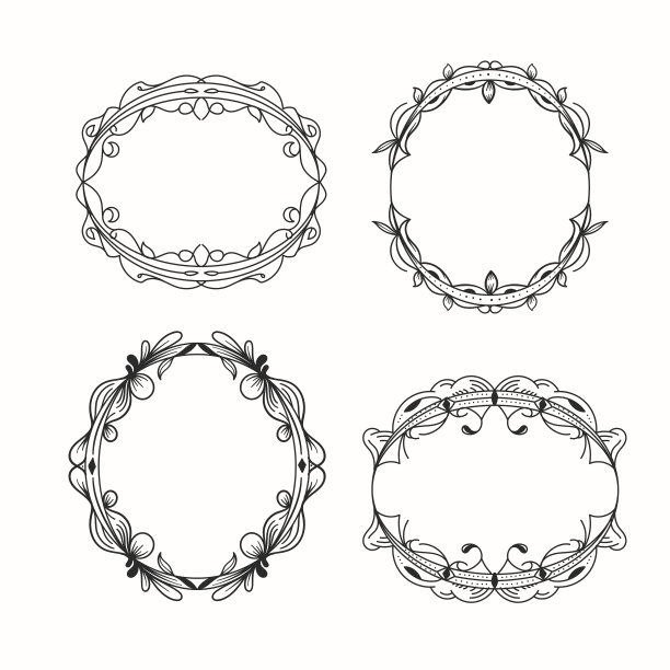 手绘涂鸦框架设置图片下载